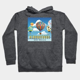 Albuquerque Balloons In The Sky Hoodie